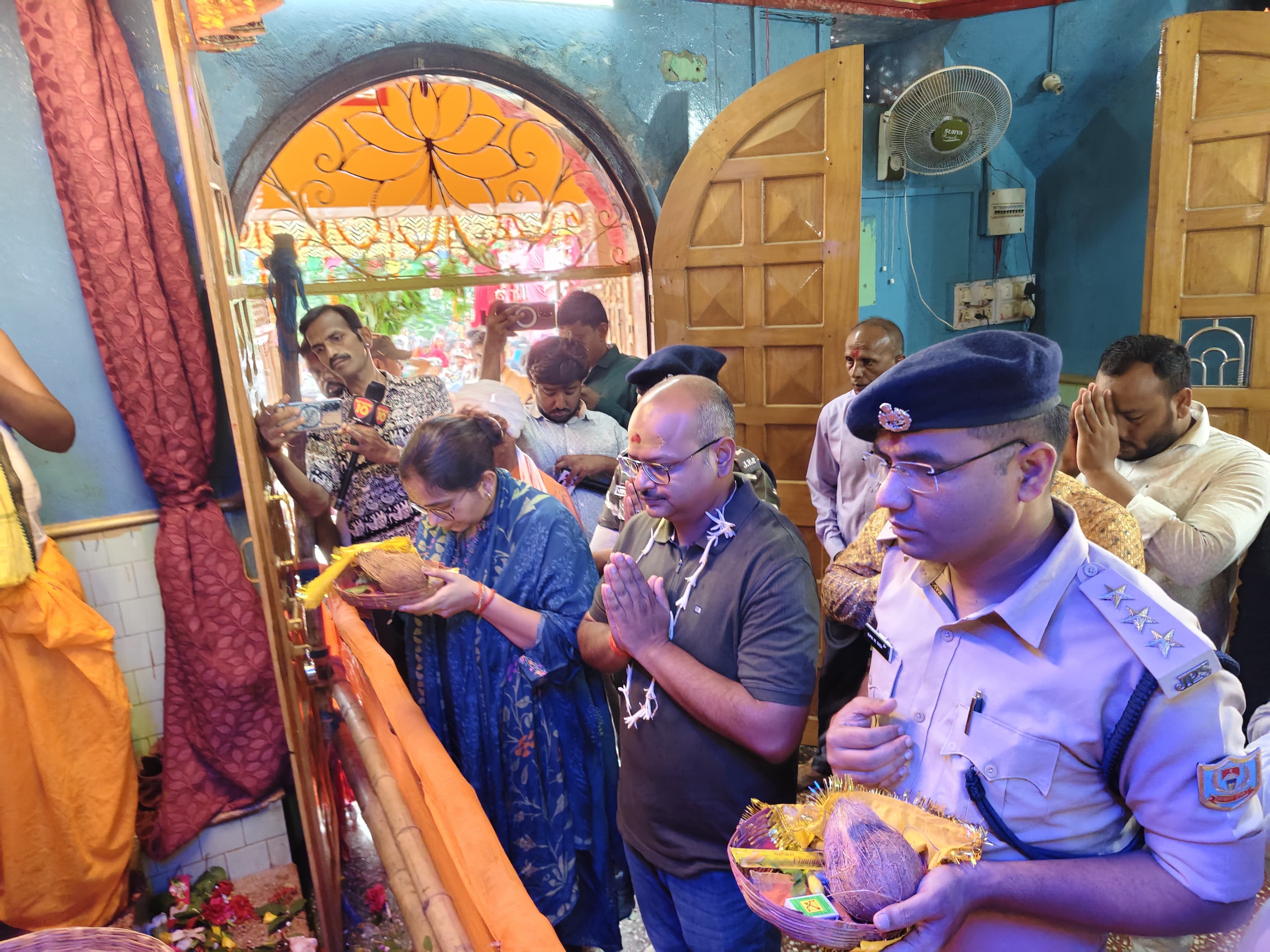 सिलवार श्री जगन्नाथ धाम में उमड़ा आस्था का जनसैलाब, एसपी अमन कुमार ने धर्मपत्नी संग की विशेष पूजा-अर्चना